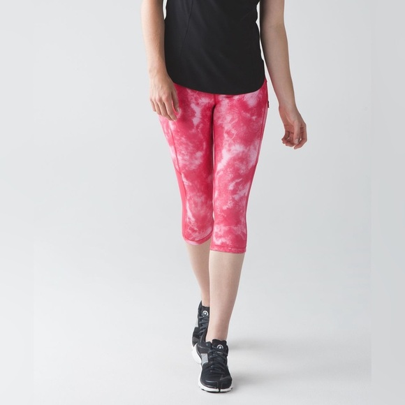 Lululemon Sun Runner Crop size 6 - Picture 1 of 11